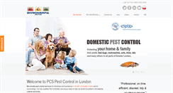 Desktop Screenshot of pcspest.co.uk